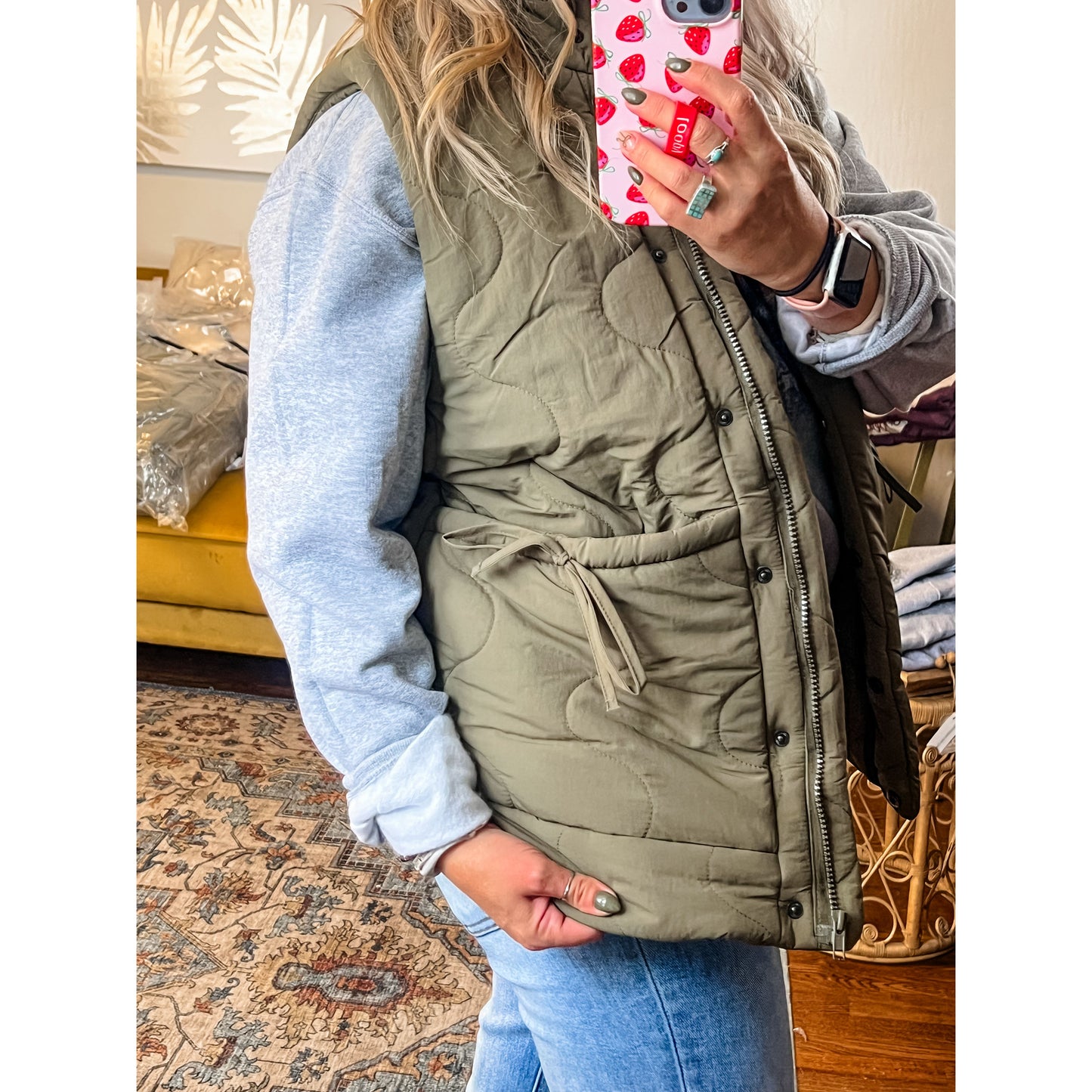 Quilted Puffer Vest