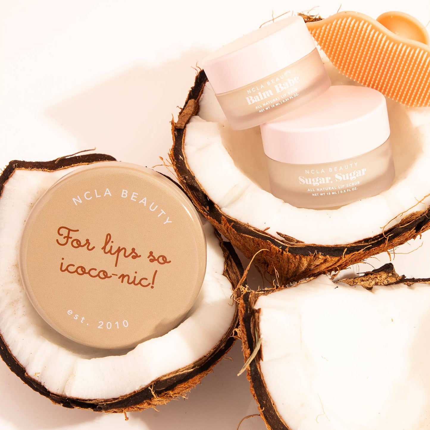 Coconut Vanilla Lip+ Lip Scrubber