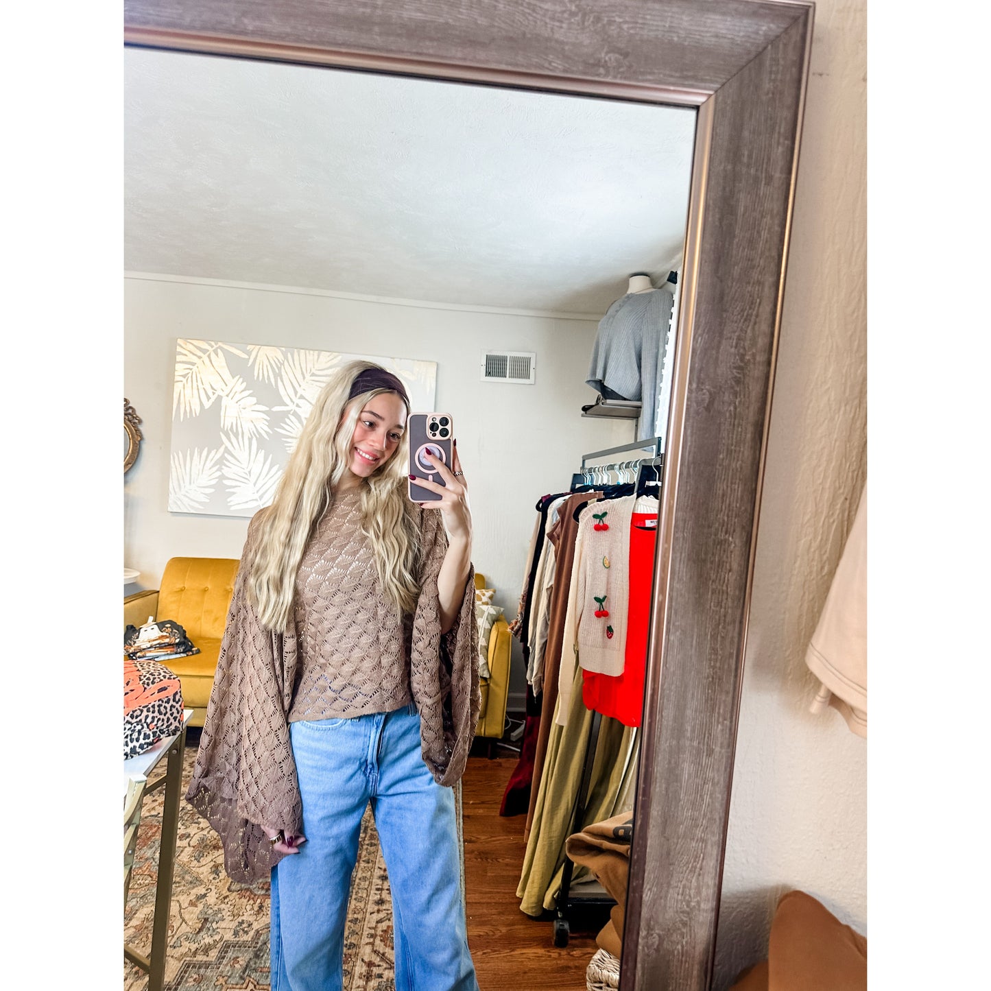 Free Spirit Bell Sleeve Top