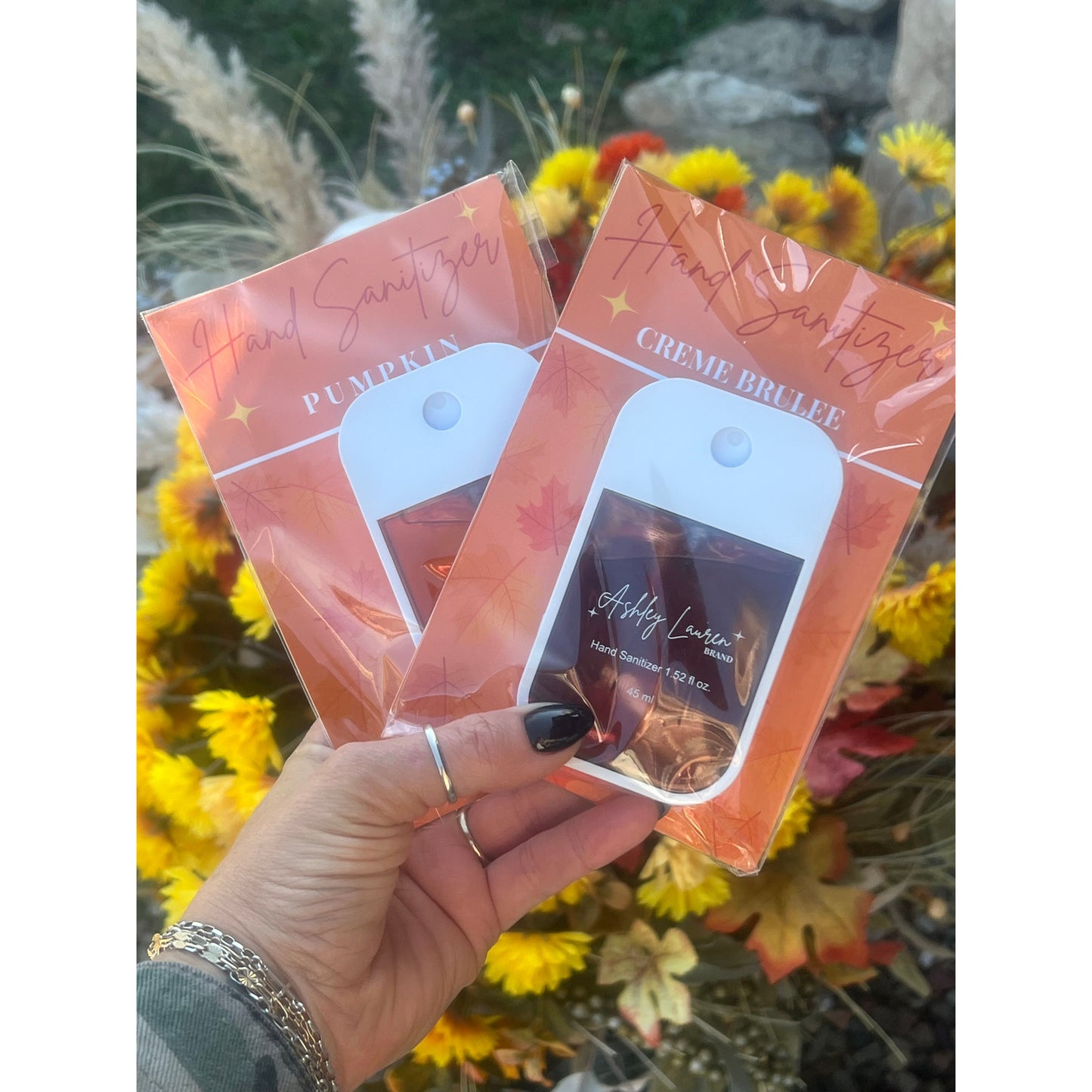 Fall Hand Sanitizer Spray