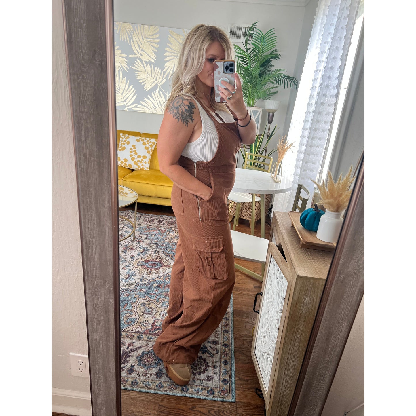 Corduroy Cargo Overalls