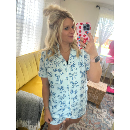 Coquette Bows PJ Set