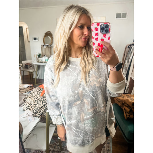 Camo Classic Crew Sweatshirt