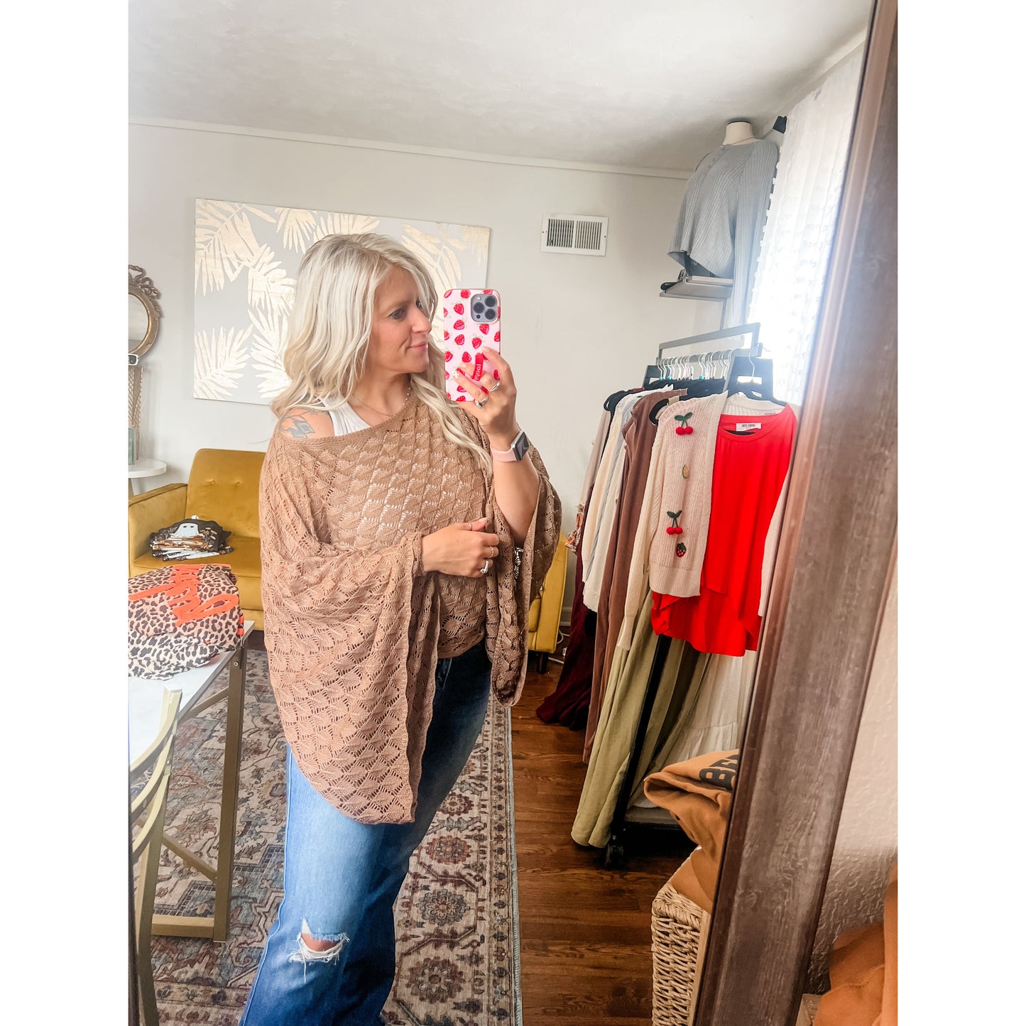 Free Spirit Bell Sleeve Top