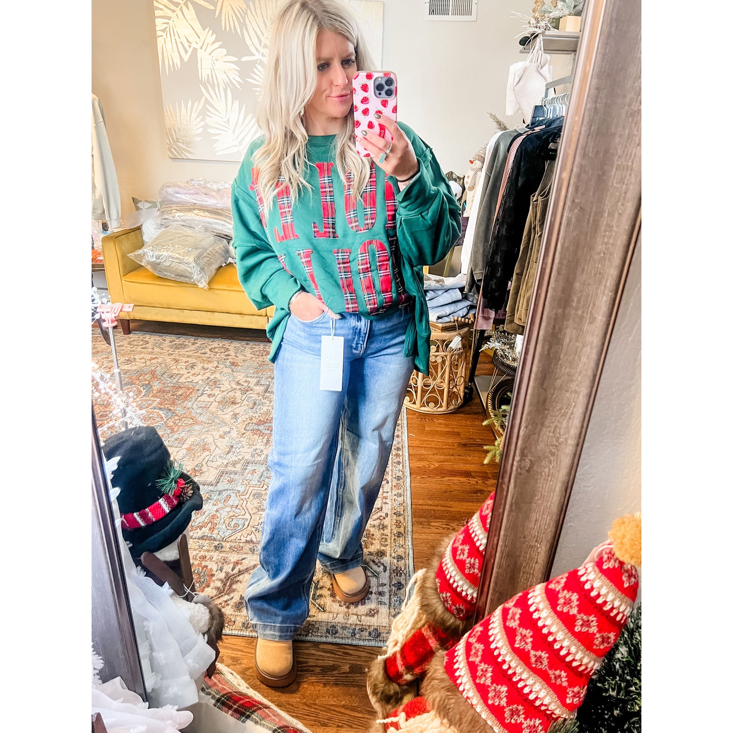 High Rise Baggy Jeans