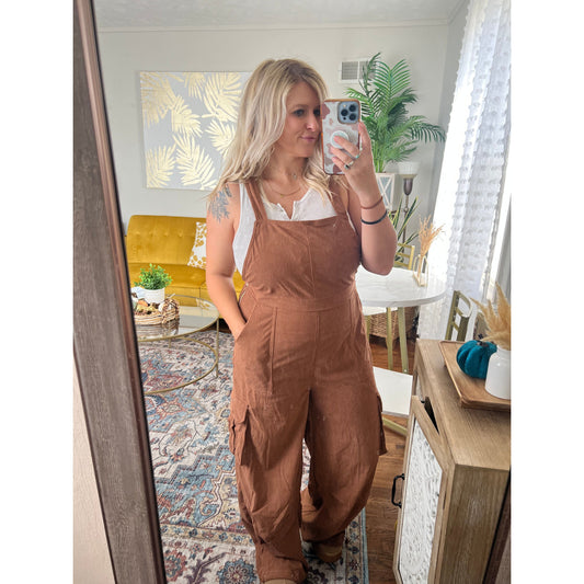 Corduroy Cargo Overalls