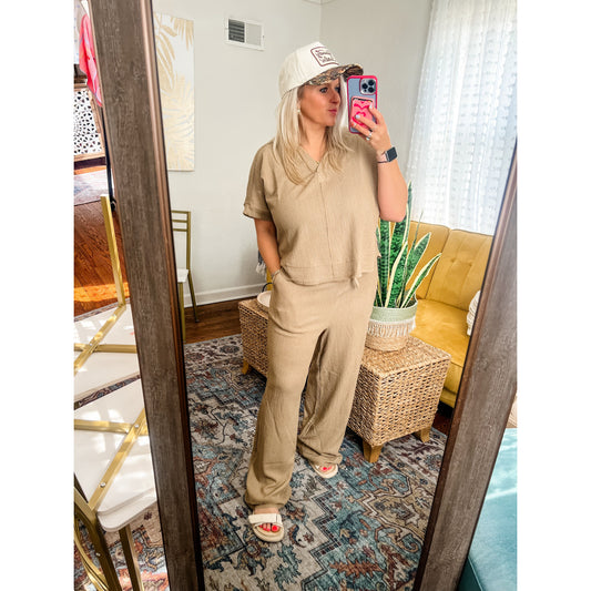 Casual Textured Set