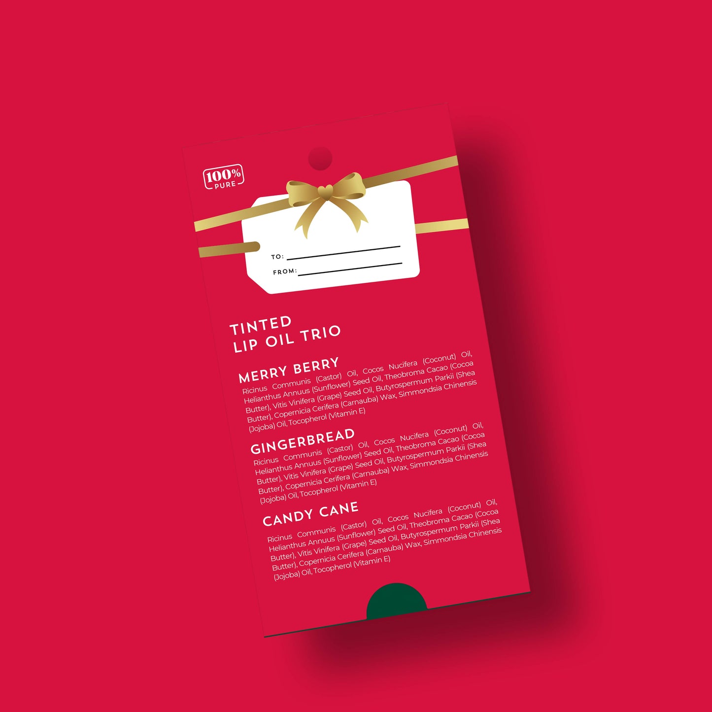 Tinted Lip Oil Trio –  FA LA LA LA