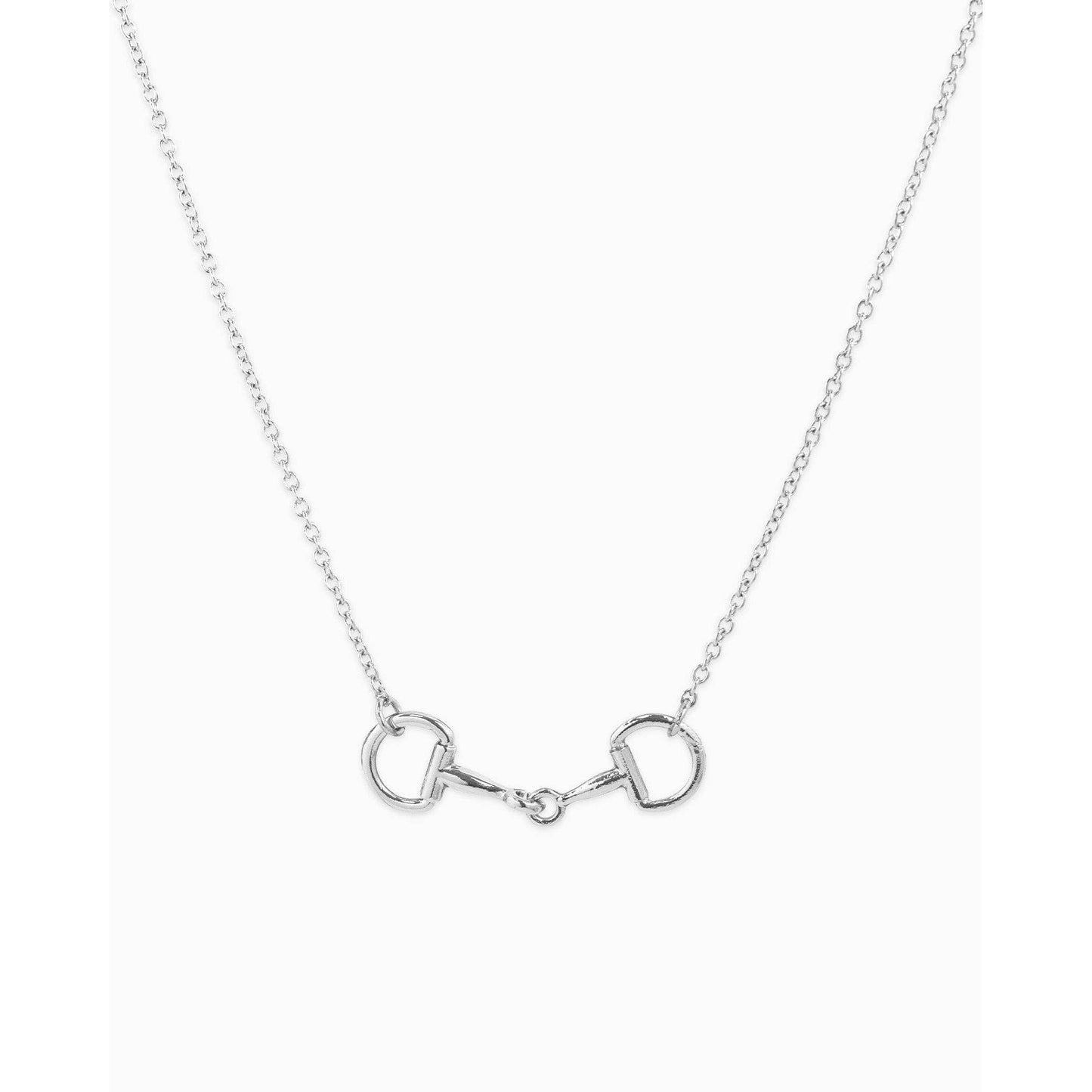 Western Double Linked Horsebit Necklace