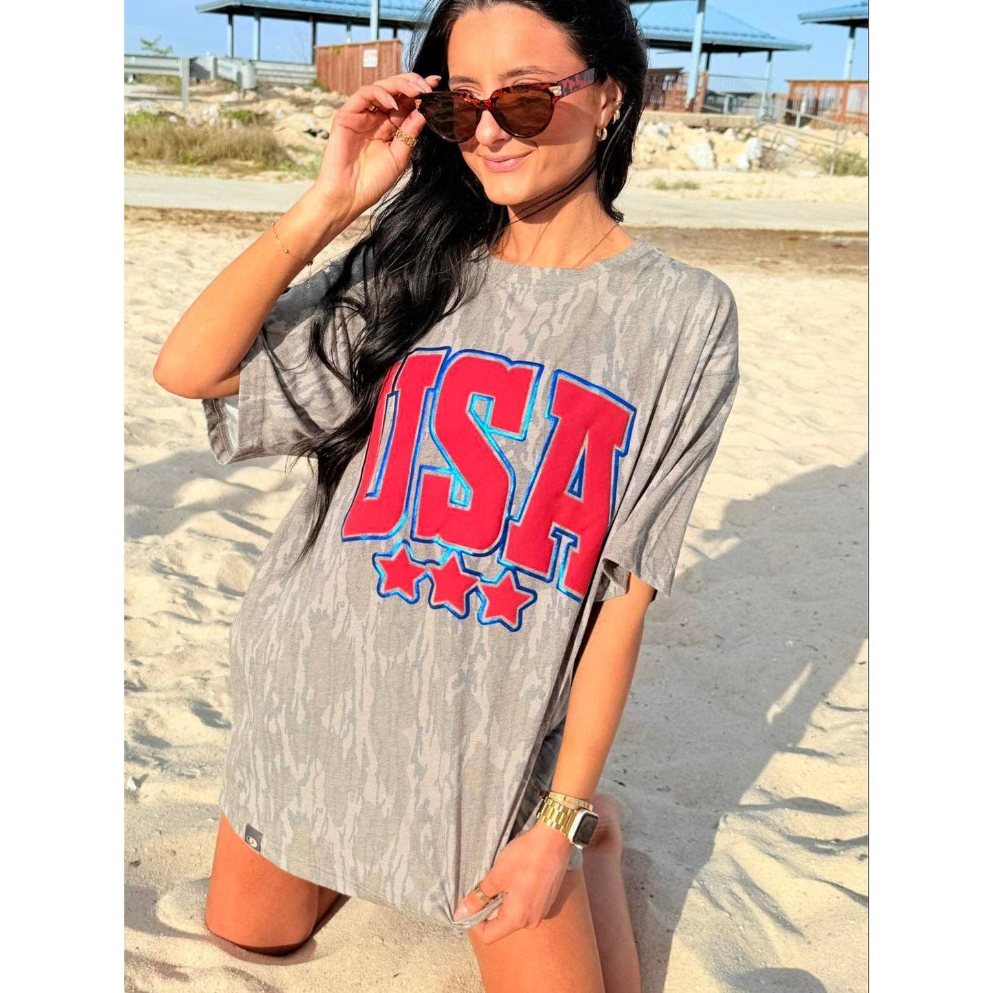 USA Star Puff Bottomland Apparel