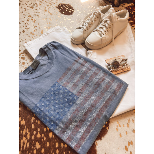 Speckled Flag Top