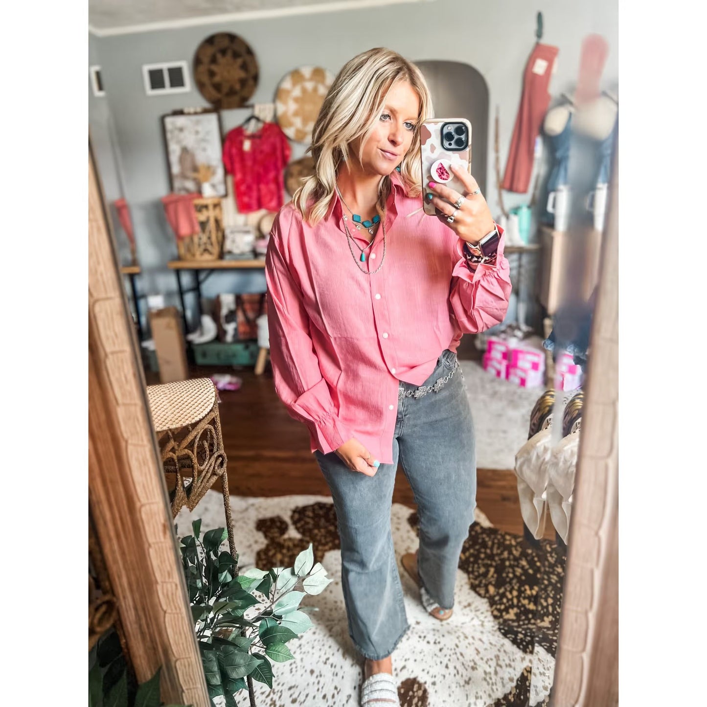 The Georgia Bell Sleeve Blouse