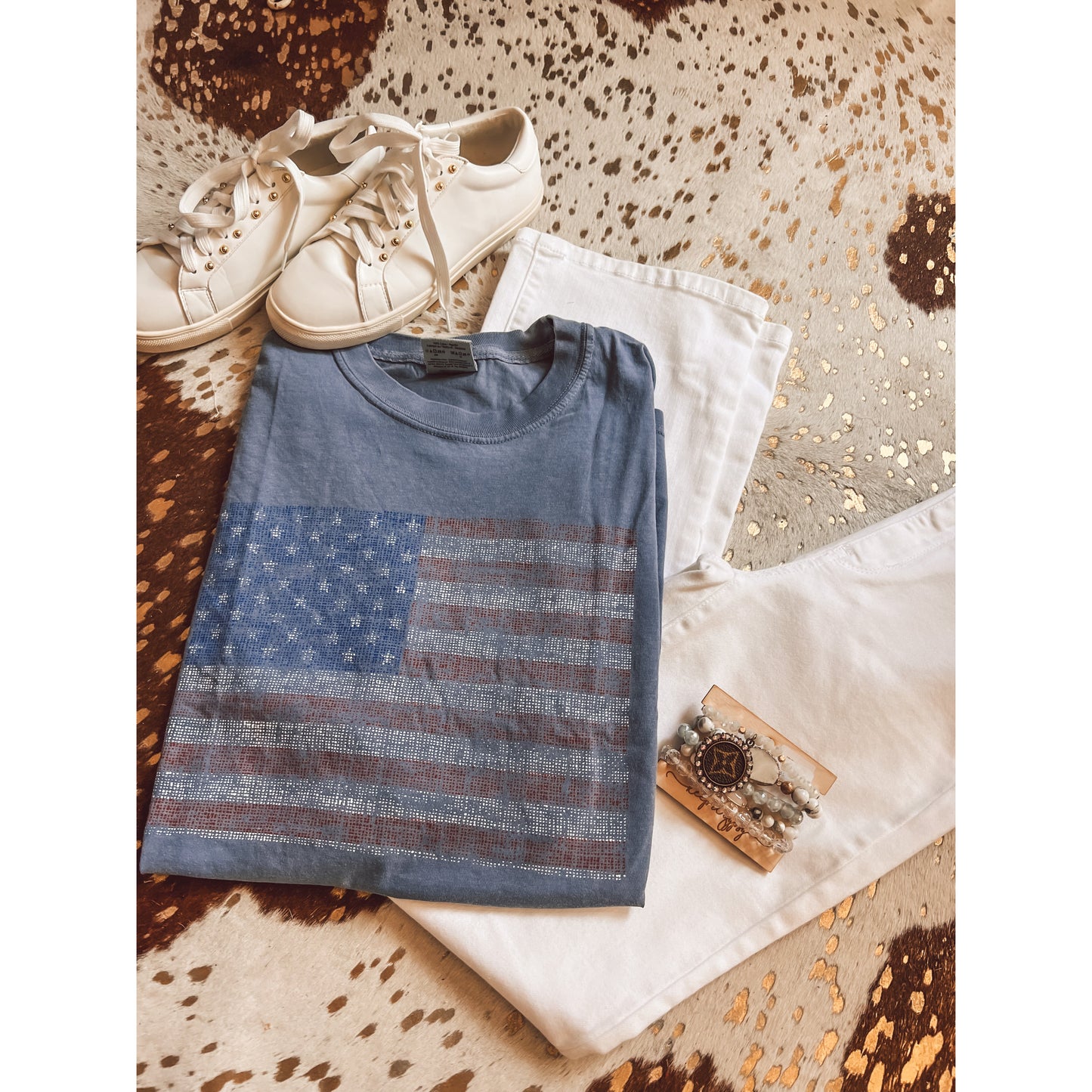 Speckled Flag Top