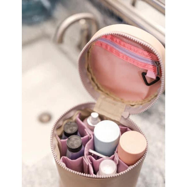 Barrel Toiletry Bags