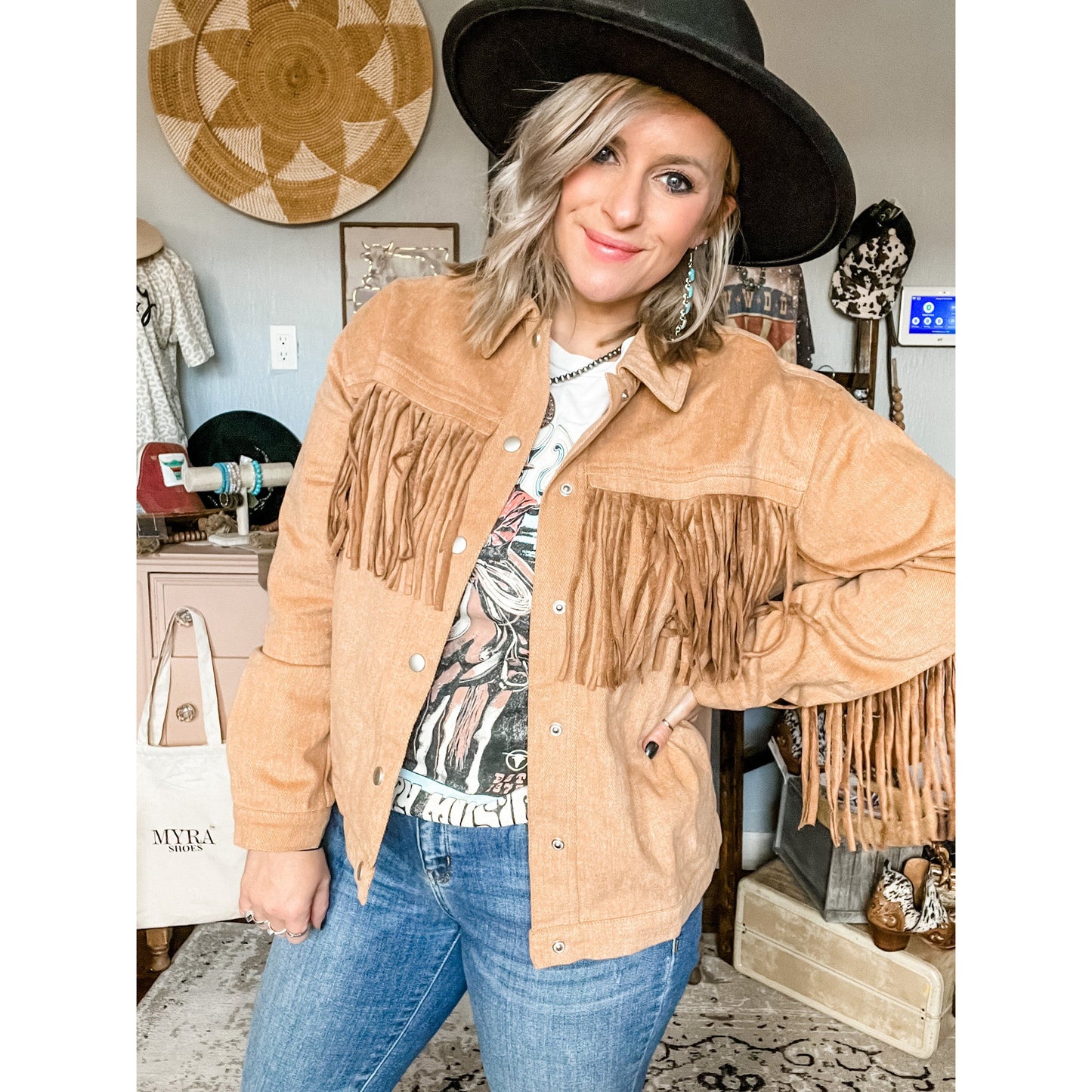 The Palomino Fringe Jacket