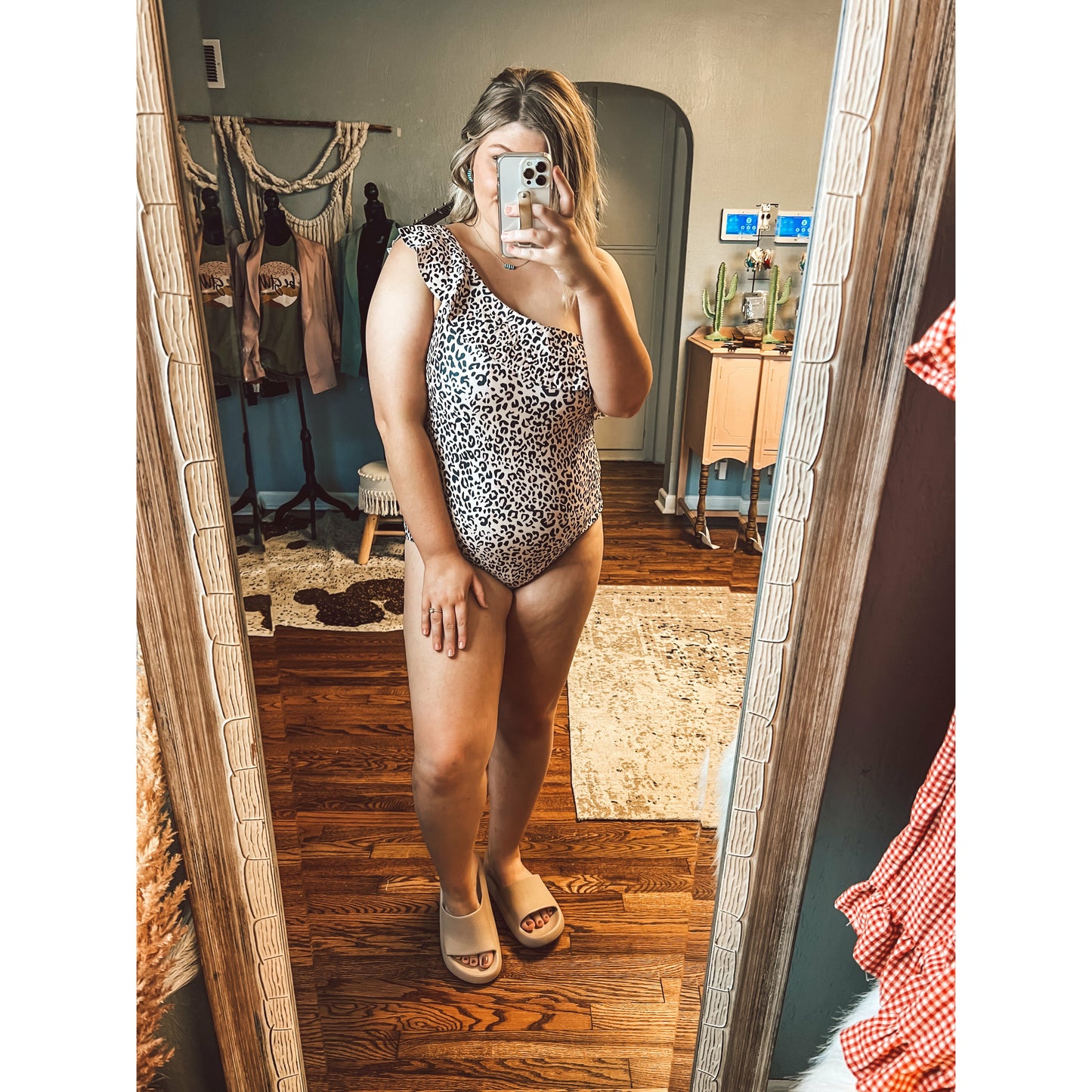 Tan Lines Leopard Swimsuit