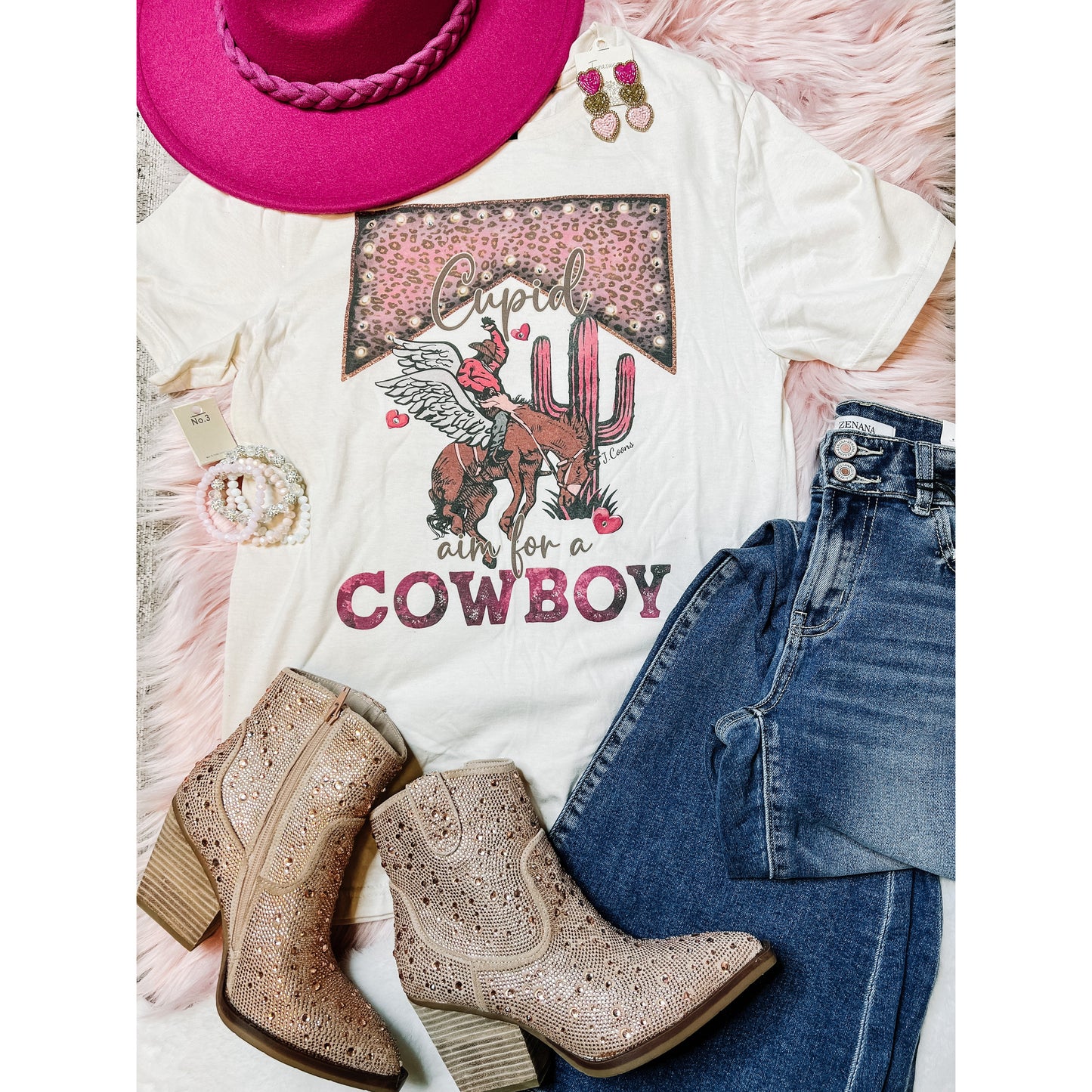 Cupid Cowboy Tee