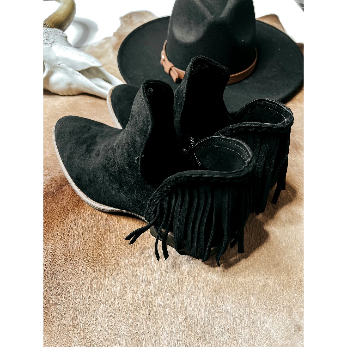 Felicity Fringe Booties