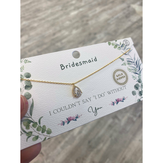 Bridesmaid Necklace