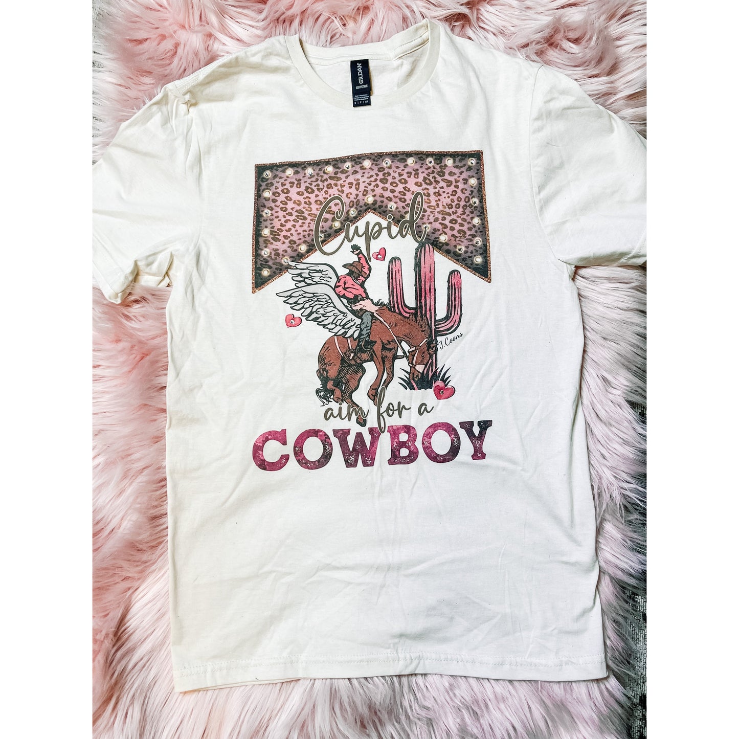 Cupid Cowboy Tee