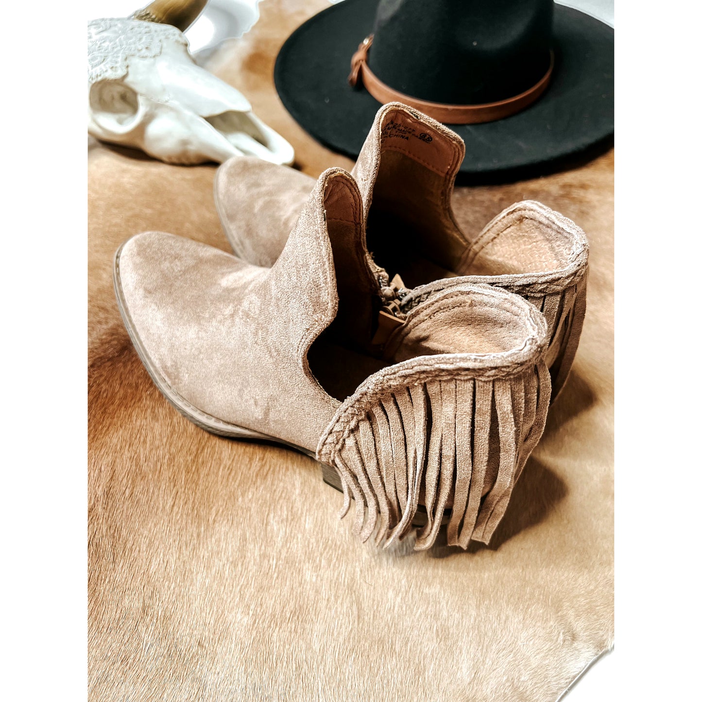 Felicity Fringe Booties