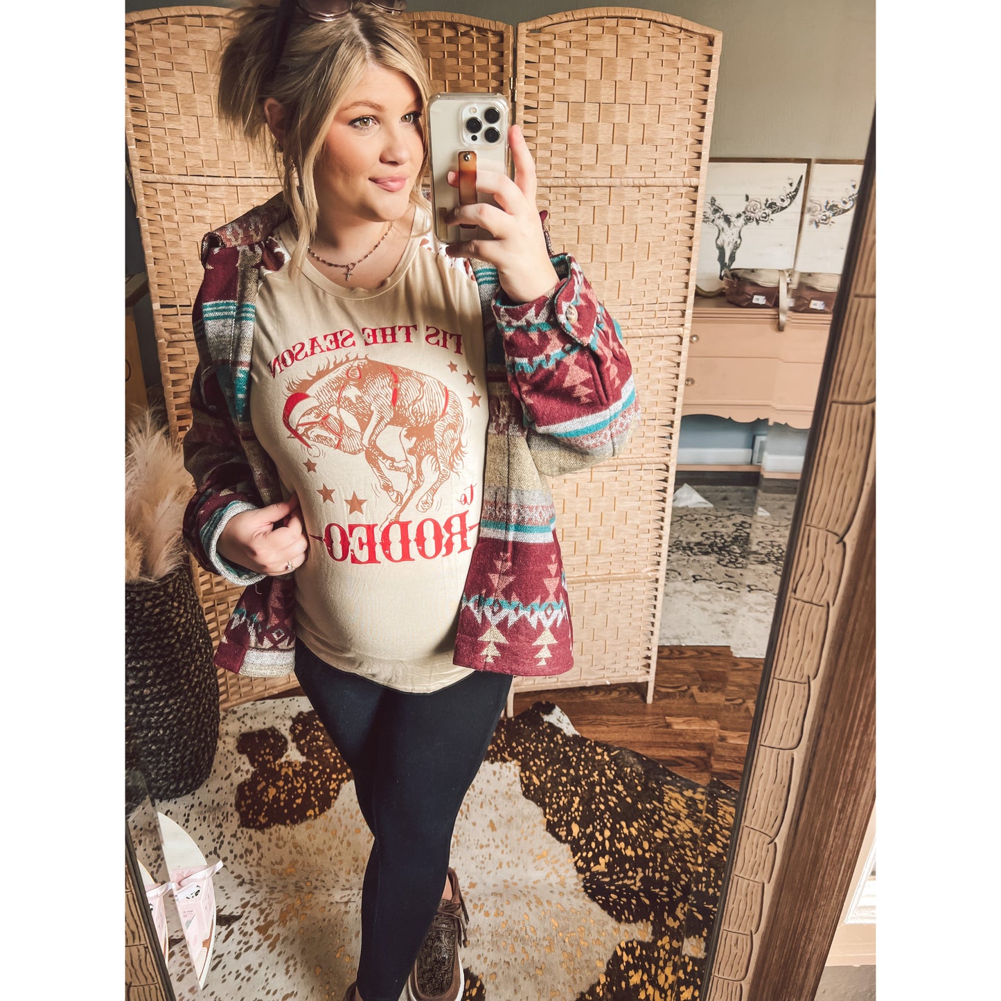 Tis the Season to Rodeo Tee