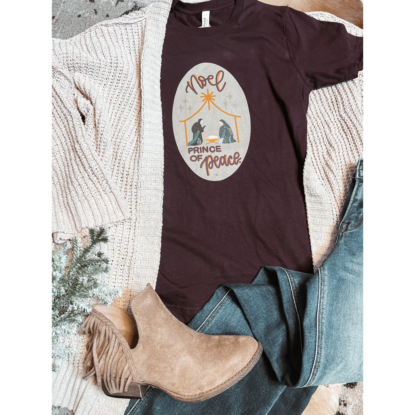 Noel Prince of Peace Tee