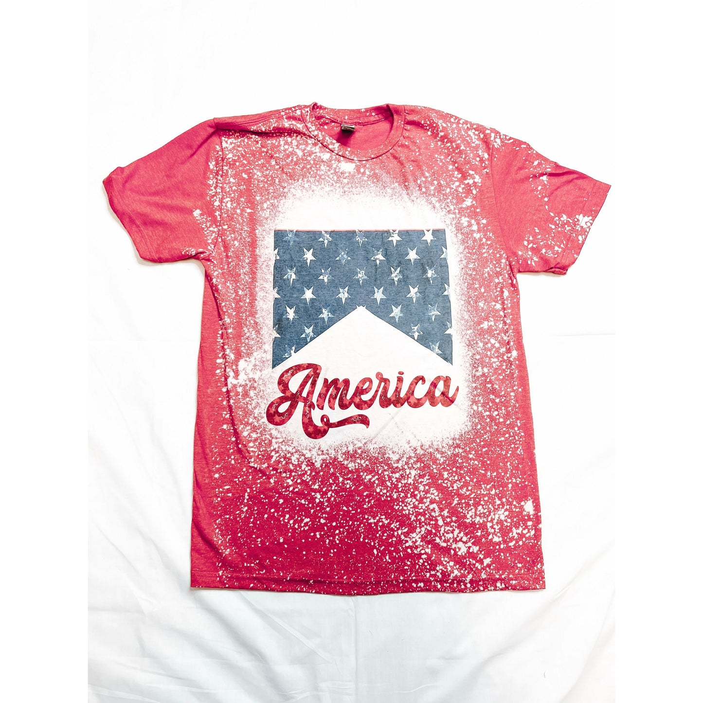 America Bleached Tee