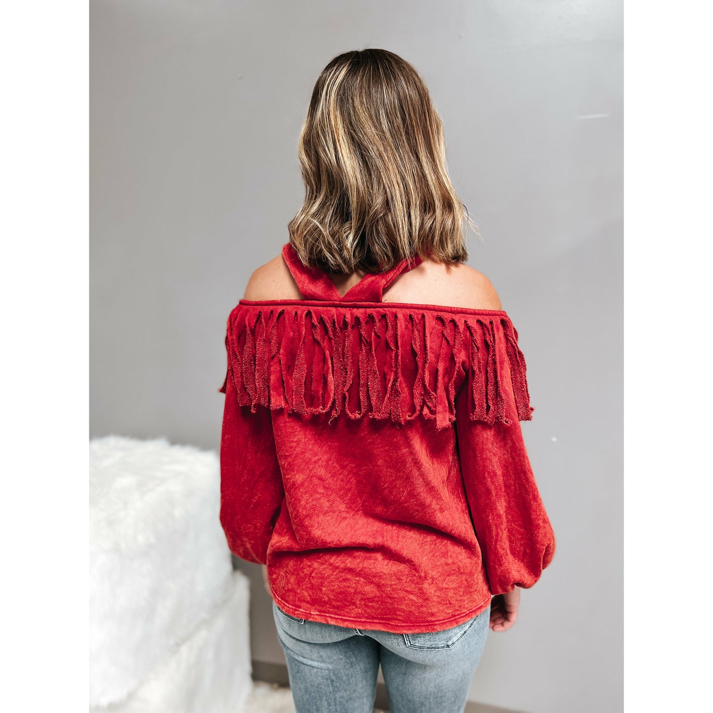 Should've Known Better Fringe Top