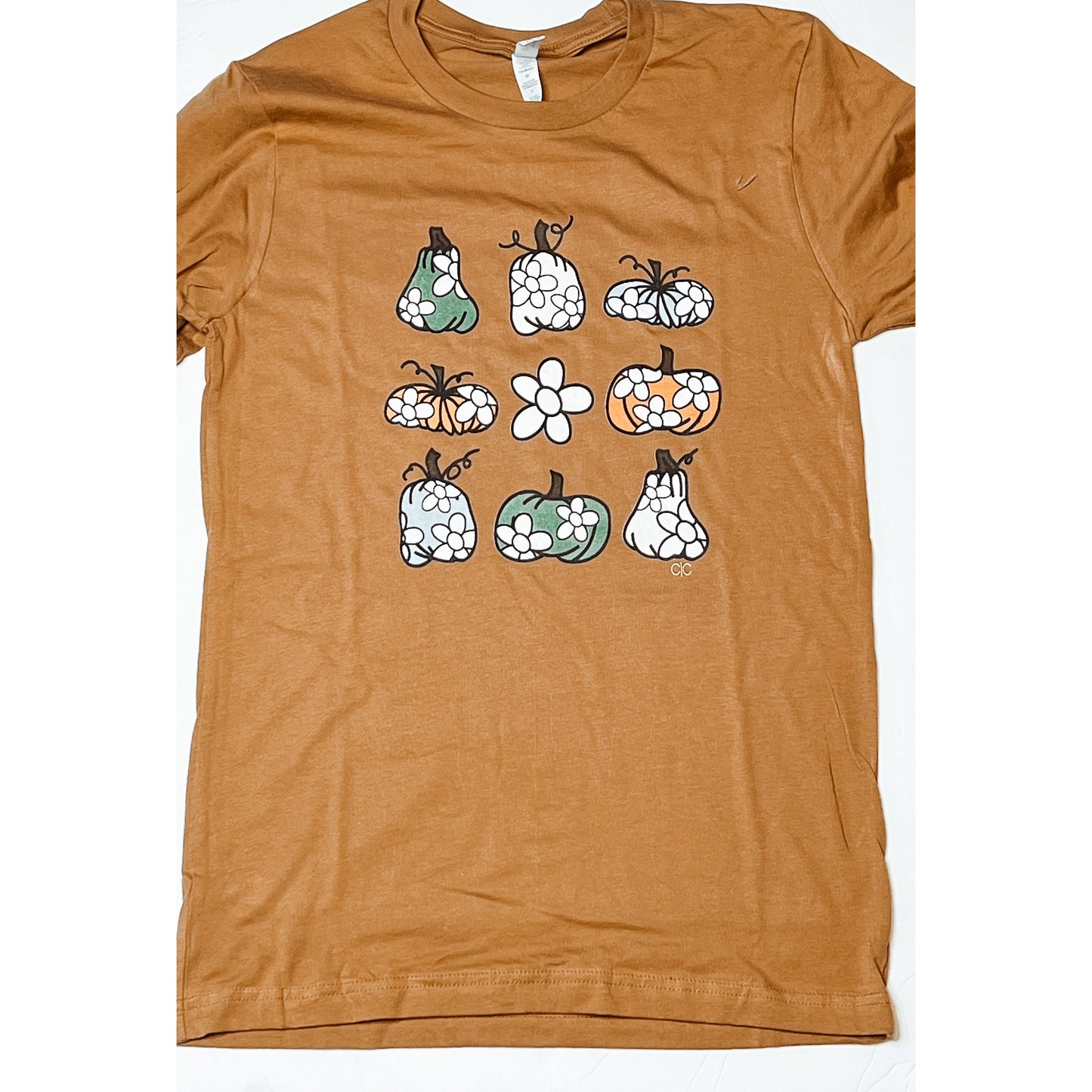 Floral Pumpkins Galore Tee